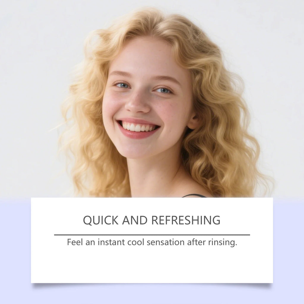Teeth Whitening Mouthwash Remove Bad Odor Teeth Stain Removal Oral Cleansing Fresh Breath Protect Gum Refreshing Mouthwash 237Ml
